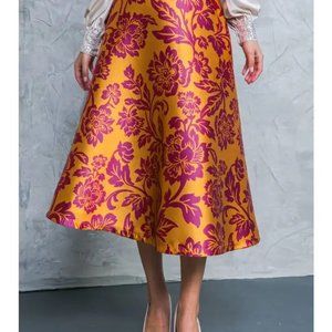 Modern Twist on a Classic A-Line Midi Skirt